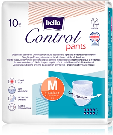 BELLA Control Pants Size M pannolini a mutandina usa e getta