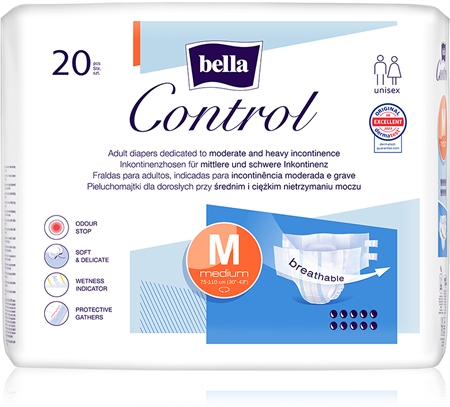 BELLA Control Size M couches-culottes à usage unique
