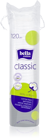 BELLA Cotton Classic discos para desmaquilhagem