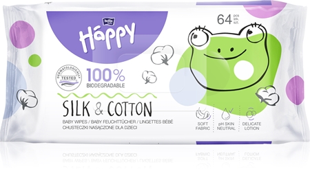 BELLA Baby Happy Silk & Cotton Wet Wipes