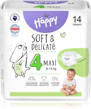 BELLA Baby Happy Soft&Delicate Size 4 Maxi pañales desechables