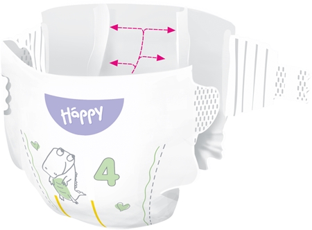 BELLA Baby Happy Soft&Delicate plenice za enkratno uporabo s kanalčki