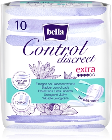 BELLA Control Discreet Extra inkontinensskydd