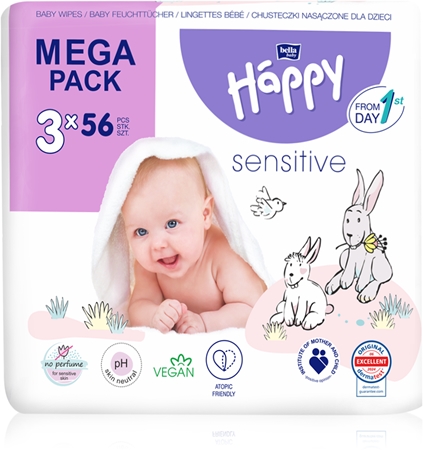 BELLA Baby Happy Sensitive Mitrās salvetes