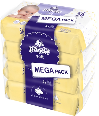 BELLA Baby Happy Panda Wet Wipes for Kids