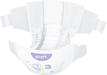 BELLA Baby Happy Soft&Delicate pañales desechables con canales