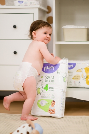 BELLA Baby Happy Soft&Delicate plenice za enkratno uporabo s kanalčki