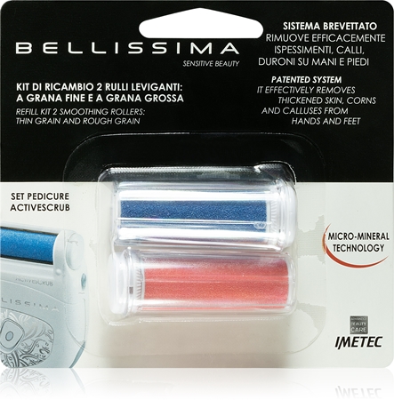 Bellissima Rollers Kit For 5412 ekstra tilbehørsdel til elektrisk fodfil
