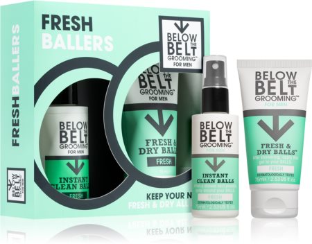 Below the Belt Grooming Fresh Ballers Set set cadou pentru bărbați