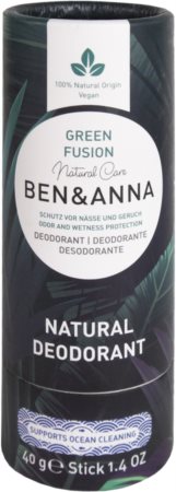 BEN&ANNA Natural Deodorant Green Fusion desodorante en barra