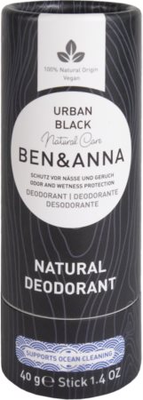 BEN&ANNA Natural Deodorant Urban Black izzadásgátló deo stift