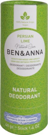 BEN&ANNA Natural Deodorant Persian Lime deodorant stick