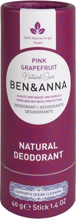 BEN&ANNA Natural Deodorant Pink Grapefruit izzadásgátló deo stift