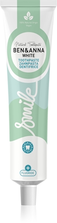 BEN&ANNA Toothpaste White dentifricio naturale al fluoro