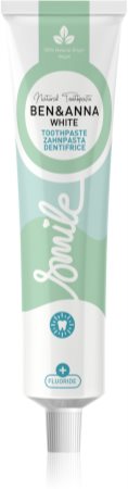 BEN&ANNA Toothpaste White Orgaaniline hambapasta fluoriidiga