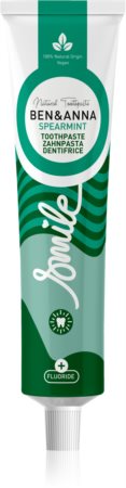 barbermaskine erhvervsdrivende Velkommen BEN&ANNA Toothpaste Spearmint Økologisk tandpasta Med fluor | notino.dk