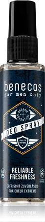 Benecos For Men Only déodorant et spray corps
