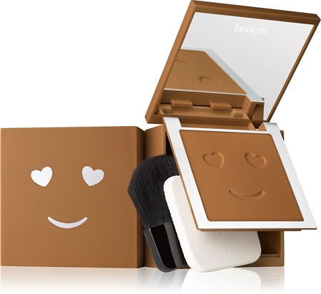 Benefit Hello Happy Velvet Powder Foundation kompaktinė pudra-makiažo pagrindas