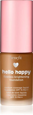 Benefit Hello Happy Flawless Brightening Foundation Mini Lysende flydende foundation SPF 15