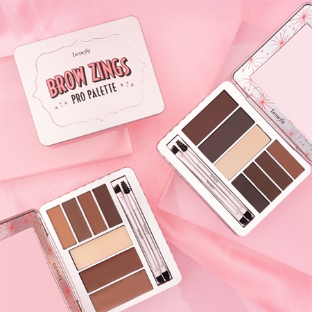 Benefit Brow Zings Pro Palette paleta pre líčenie obočia s aplikátorom