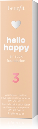 Benefit Hello Happy Air Stick Foundation фон дьо тен в стик SPF 20