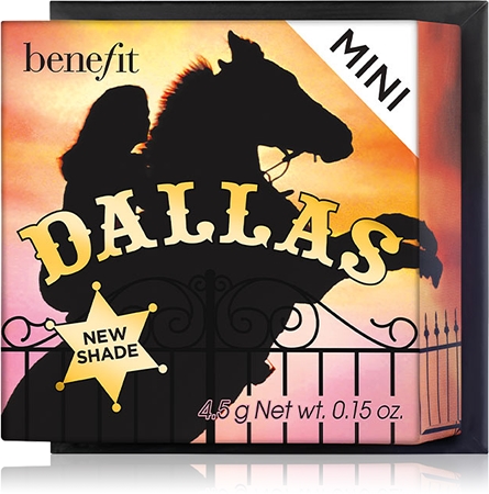 Benefit Dallas Mini бронзираща пудра и руж 2 в 1