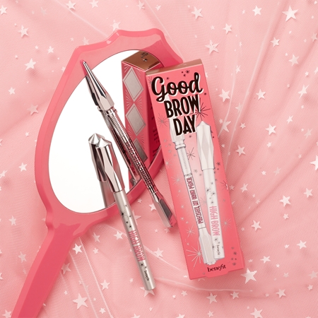Benefit Good Brow Day sada pre dokonalé obočie odtieň 2 Warm Golden Blonde