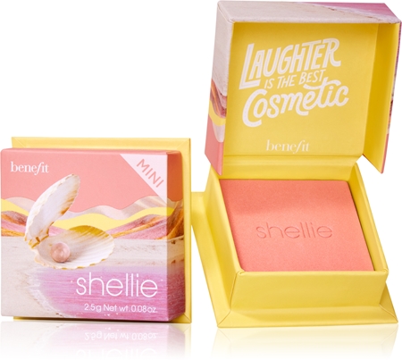 Benefit Shellie WANDERful World Mini pudrasto rdečilo