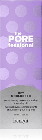 Benefit The POREfessional Get Unblocked čistiaci a odličovací olej pre vyhladenie pleti a minimalizáciu pórov