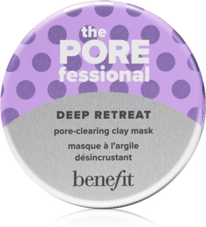 Benefit The POREfessional Deep Retreat Mini Poren klärende Tonerde-Maske