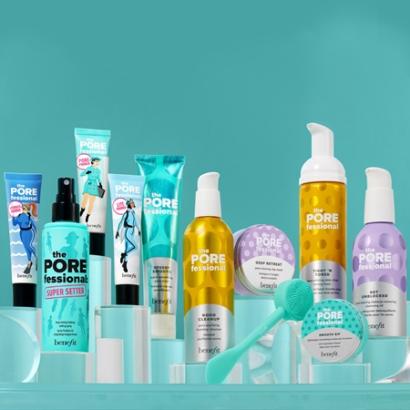 Benefit The POREfessional Get Unblocked Mini tisztító és sminklemosó olaj a bőr kisimításáért és a pórusok minimalizásáért