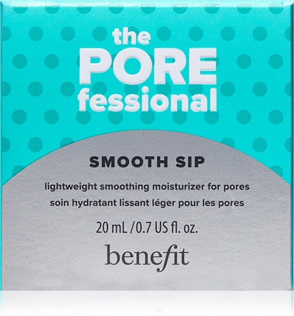 Benefit The POREfessional Smooth Sip Mini Lätt gel-kräm för återfuktning och por-minimering