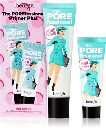 Benefit The POREfessional Primer Plus Sæt (Til at udglatte hud og formindske porer)