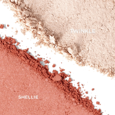 Benefit Twinkle Beach Blush & Highlighter Duo Palette palette multifonctionnelle