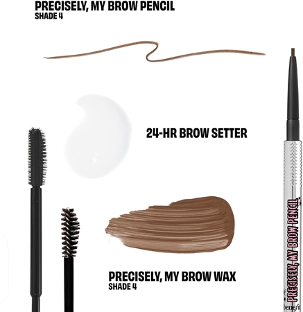 Benefit BROWminoes set za obrve nijansa 4 Warm Deep Brown