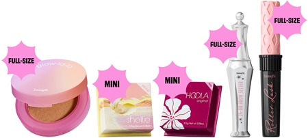 Benefit Glam of Life dekoratyvinės kosmetikos rinkinys