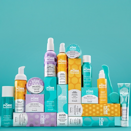 Benefit The POREfessional All Clear – Cleansing Oil & Clay Mask Duo Set odos priežiūros priemonių rinkinys