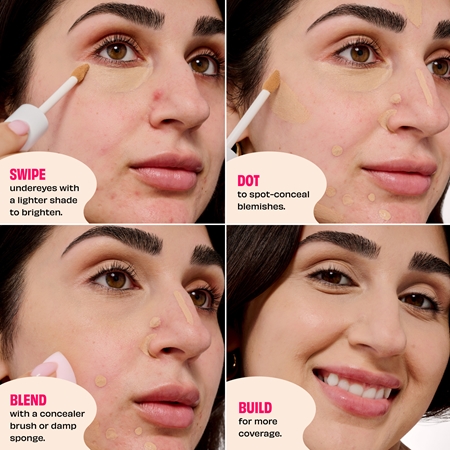 Benefit The POREfessional Concealer deckender Creme-Korrektor mit feuchtigkeitsspendender Wirkung