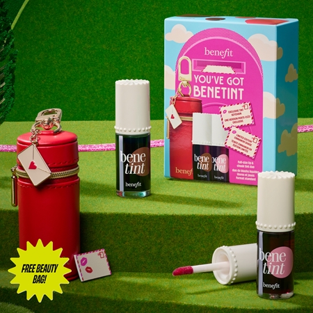 Benefit You've Got Benetint Your Favorite Holiday Lip & Cheek Duo Christmas Beauty Set Geschenkset für Lippen und Wangen mehr Farbtöne