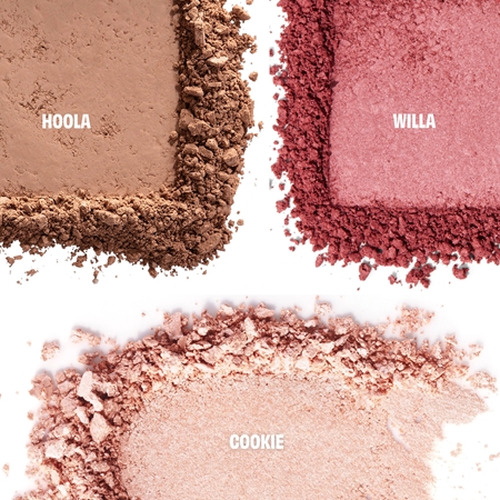 Benefit Beauty Bus Stop Cheek Glow Trio Chistmas Beauty Palette Lidschatten & Kontourpalette