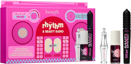 Benefit Rhythm & Beauty Radio All You Need Bestsellers Trio Christmas Beauty Set Geschenkset für Damen