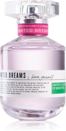 Benetton United Dreams for her Love Yourself Eau de Toilette pour femme