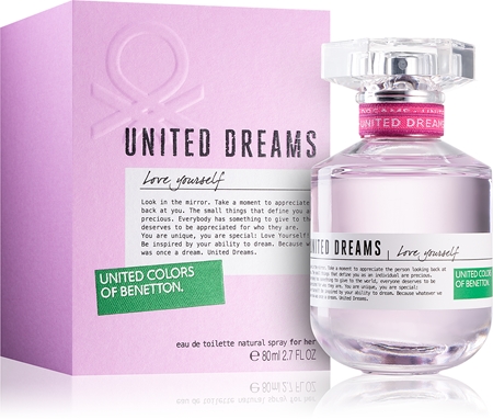 Benetton United Dreams for her Love Yourself Eau de Toilette pour femme