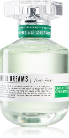 Benetton United Dreams for her Live Free Eau de Toilette für Damen