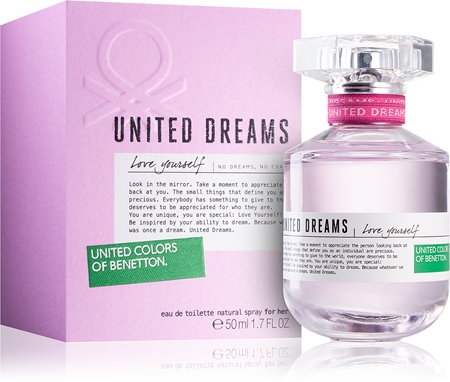 Benetton United Dreams for her Love Yourself Eau de Toilette pour femme
