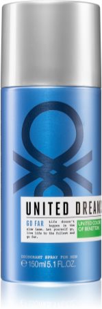 Benetton United Dreams for him Go Far deodorant spray for men