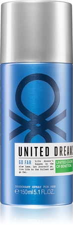 Benetton United Dreams for him Go Far deodorant spray pentru bărbați
