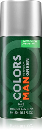 Benetton Colors de Benetton Man Green deodorant ve spreji pro muže