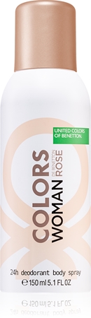 Benetton Colors de Benetton Woman Rose déodorant pour femme