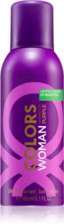 Benetton Colors de Benetton Woman Purple Deodorant Spray für Damen